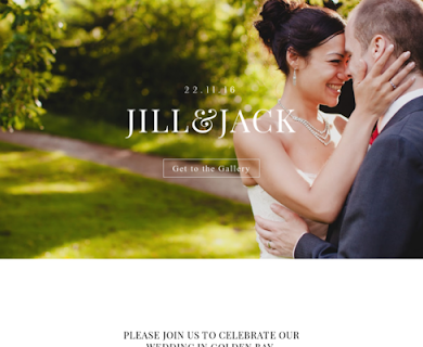 Wedding invitation Website